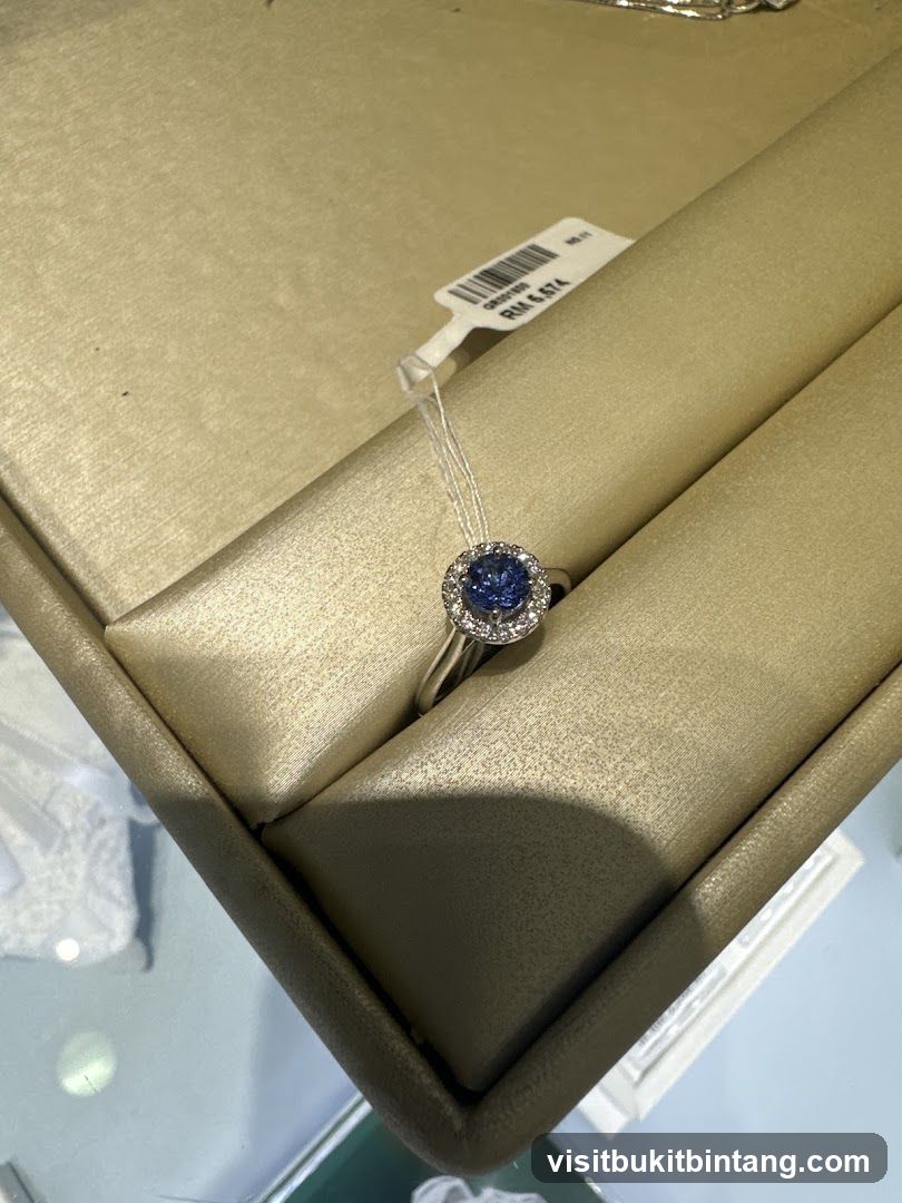 Diamond and Sapphire Ring
