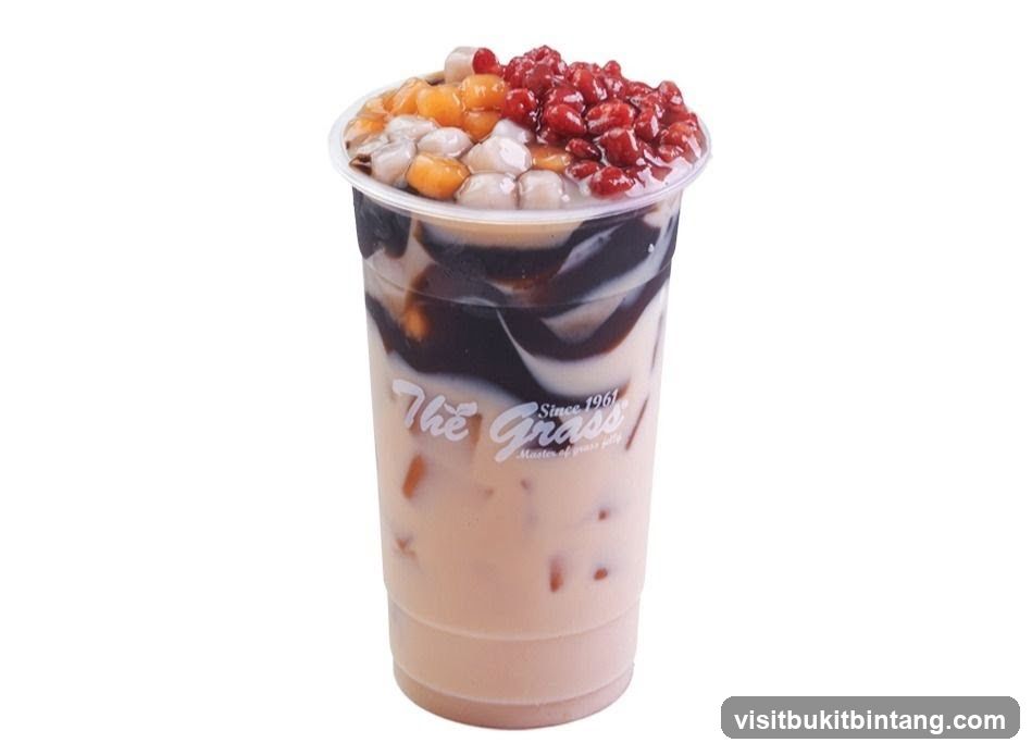 Grass Jelly Drink