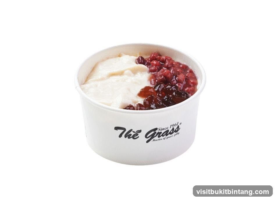 Grass Jelly Dessert