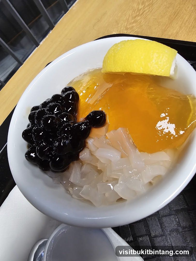 Dessert with Tapioca and Jelly