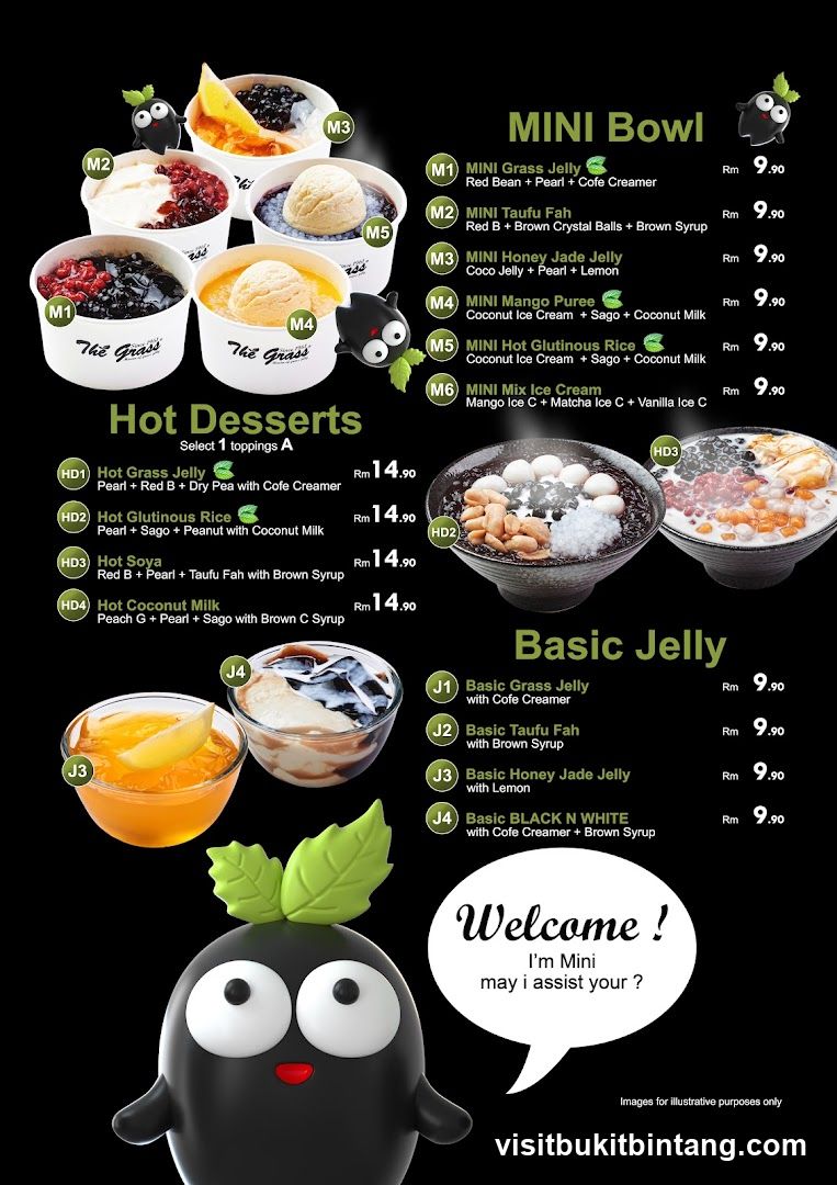 Desserts Menu