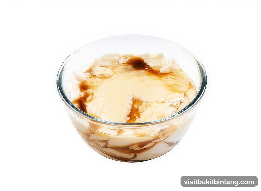 Tofu Pudding with Syrup