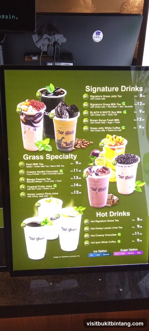 The Grass Menu