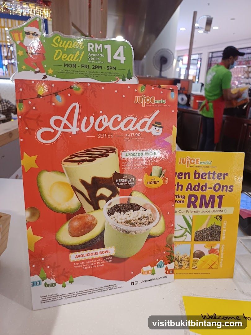 Juice Works Avocado Series Promotion