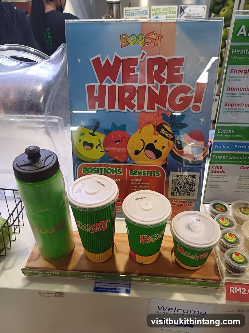 Boost Hiring Sign