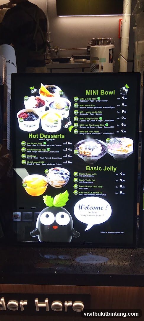 Dessert Menu