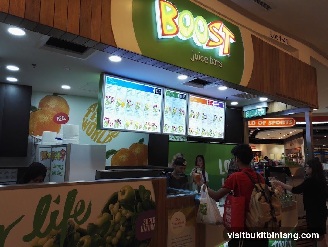 Boost Juice Bar Counter