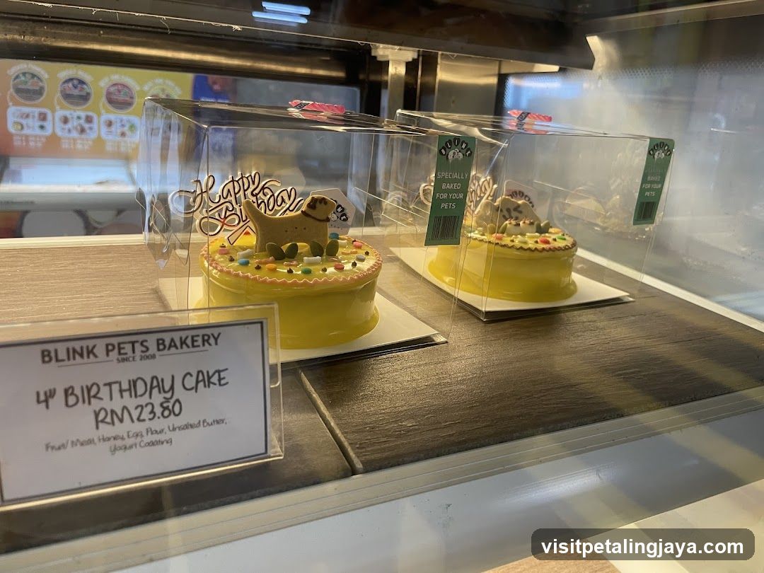 Blink Pets Bakery Display