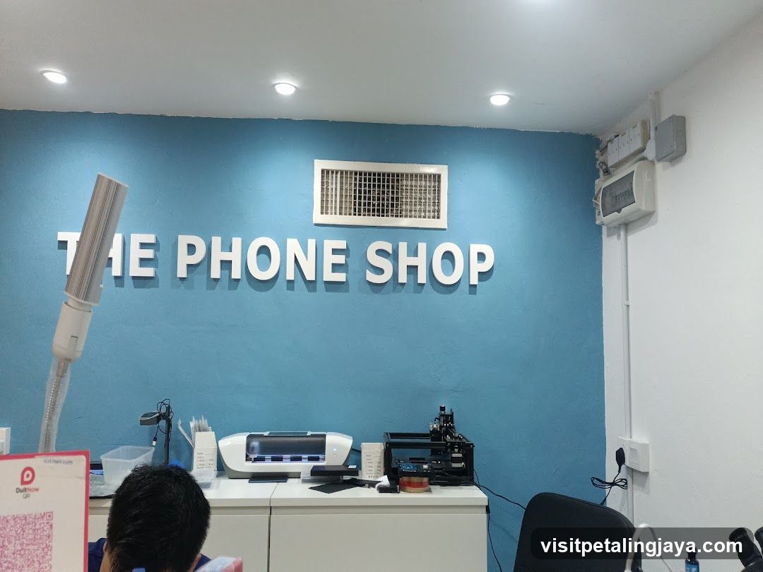 Phone Shop Interior