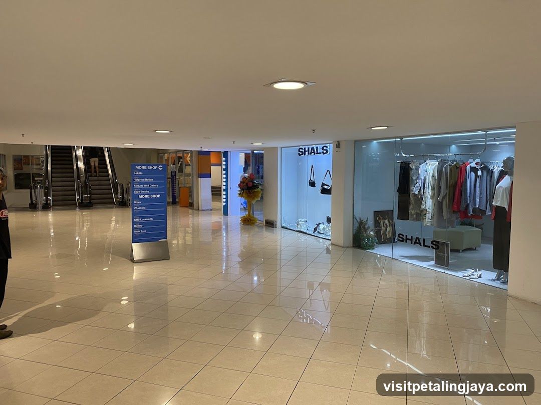 Shopping Mall Corridor
