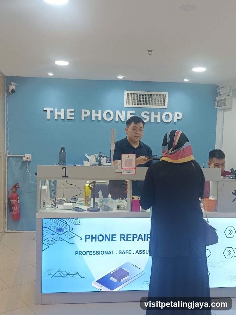 Phone Repair Shop Interior