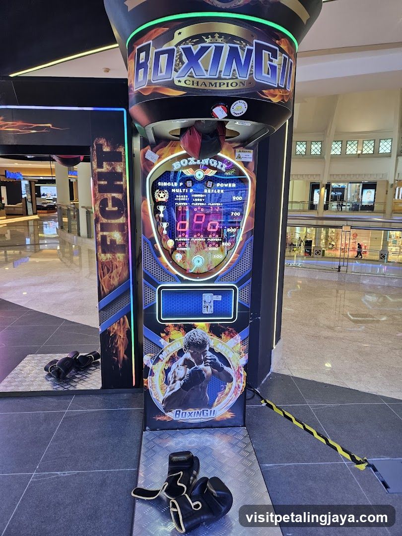 Boxing Game Machine in Mall