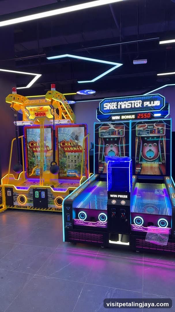Arcade Games Interior