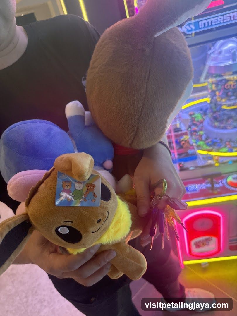 Plush Toys and Arcade Game