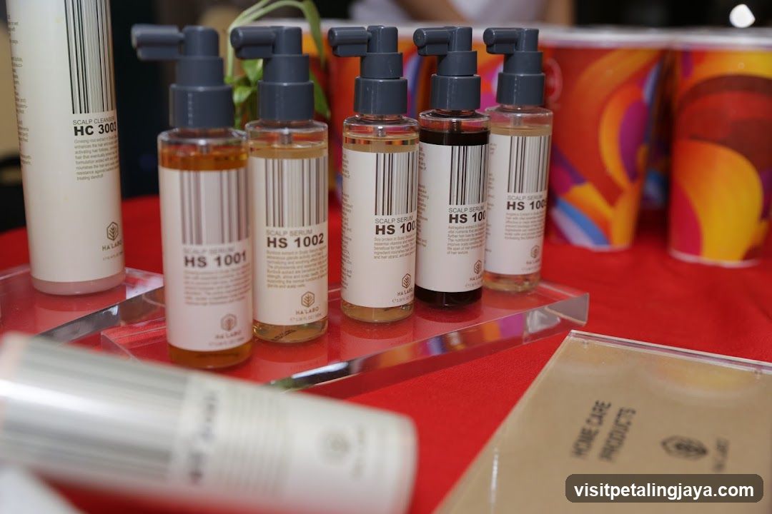Hair Care Product Display