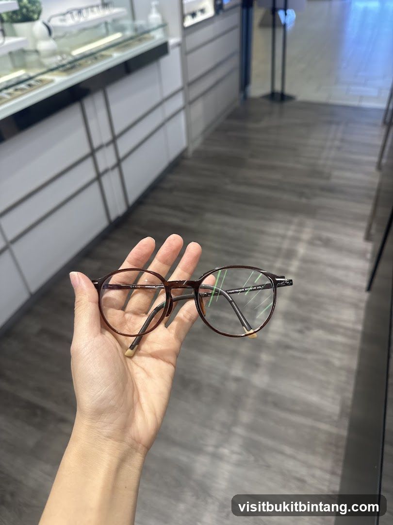 Eyeglasses in Store