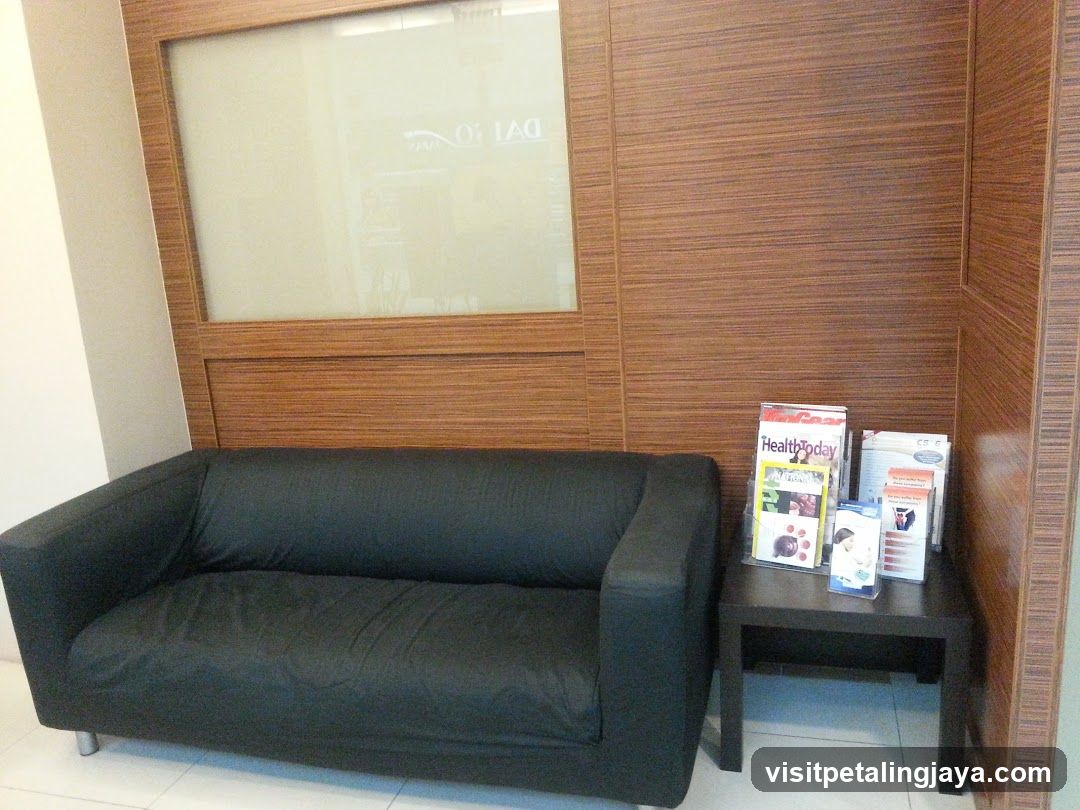 Waiting Area with Magazine Rack