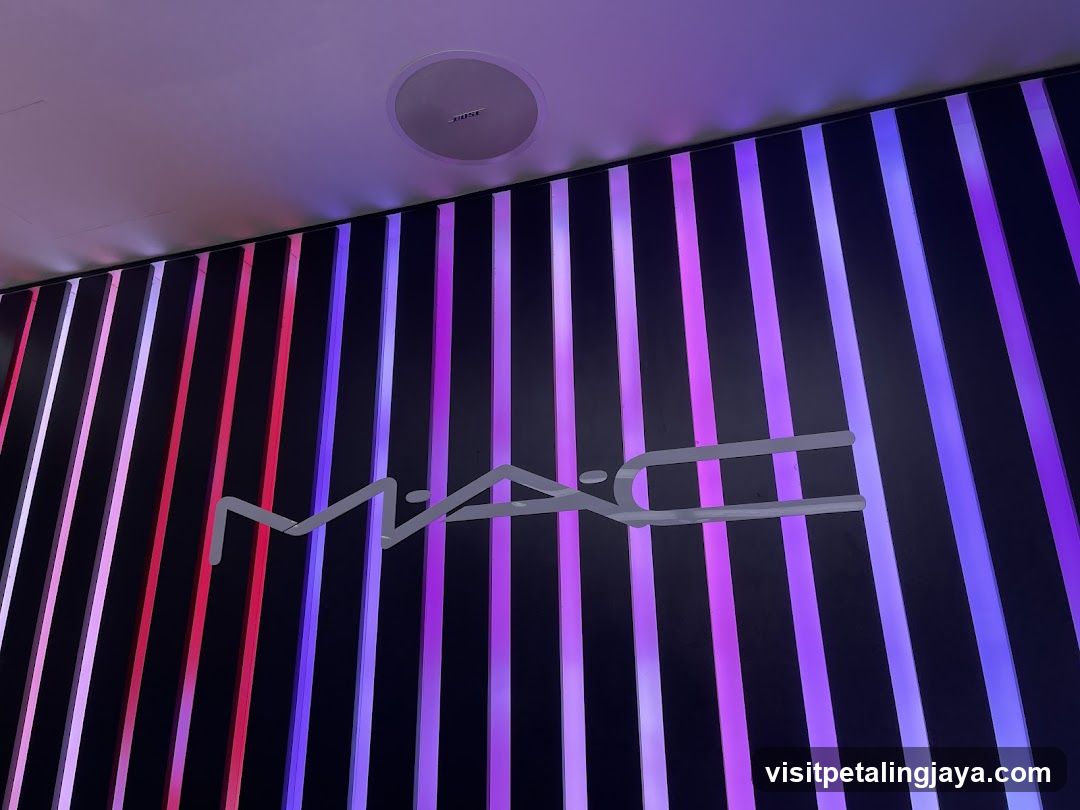 MAC Cosmetics Interior Wall Display