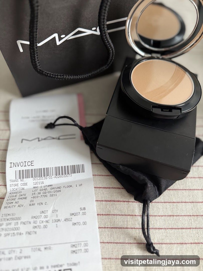 MAC Cosmetics Product Display