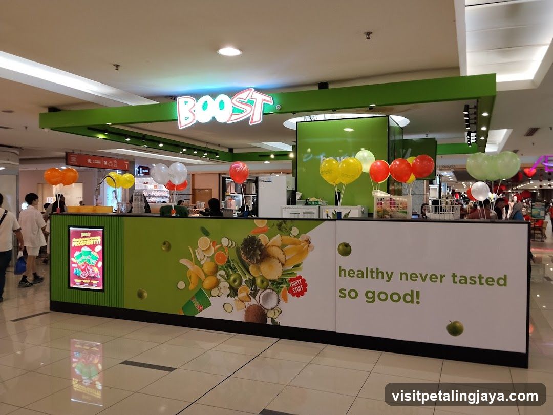 Boost Juice Store Interior