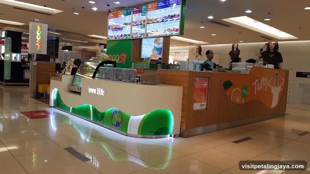 Burst Juice Bar Interior