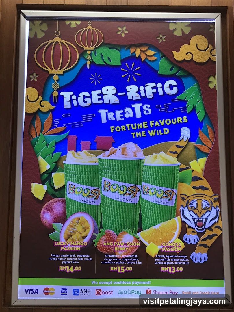 Tiger-Rific Treats Poster