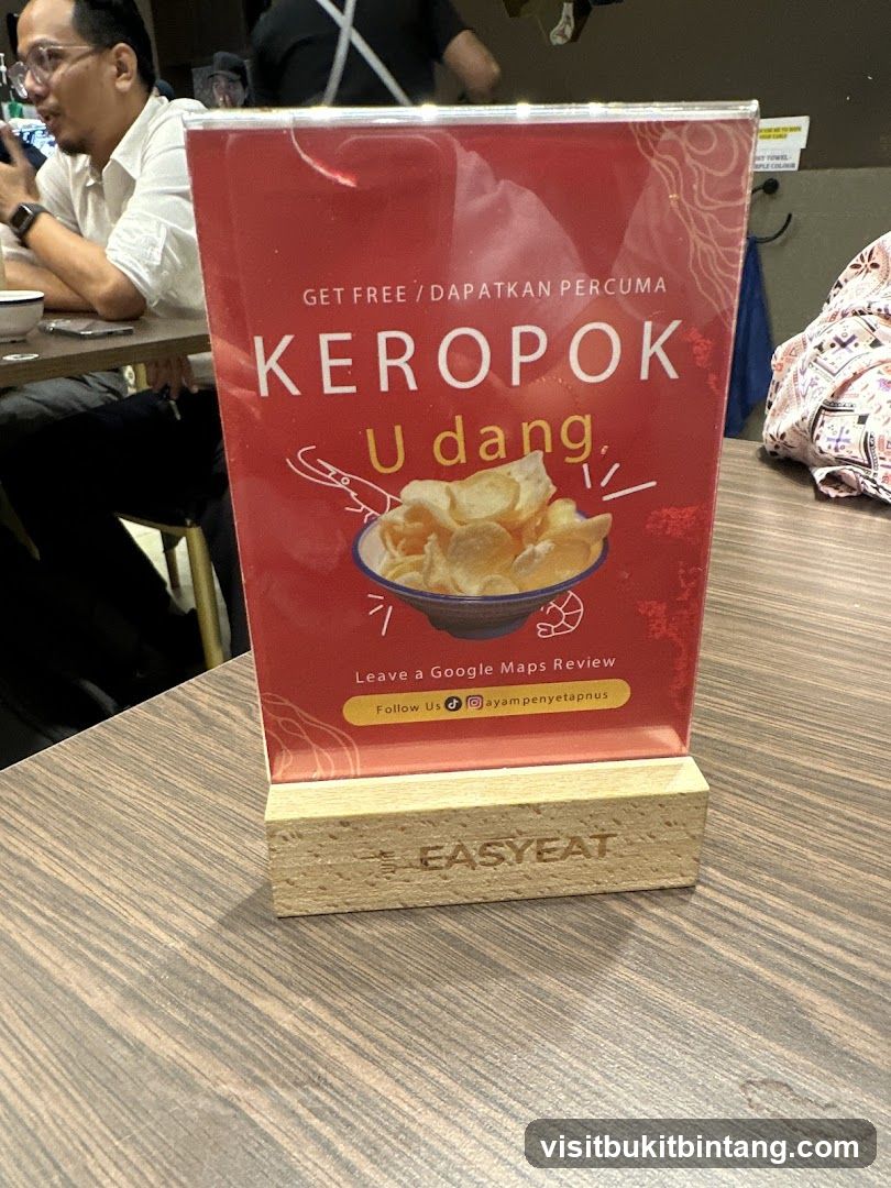 Keropok Udang Promotion