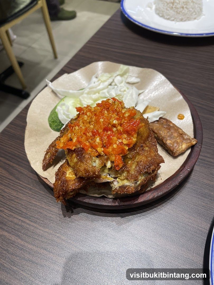 Fried Chicken with Sambal