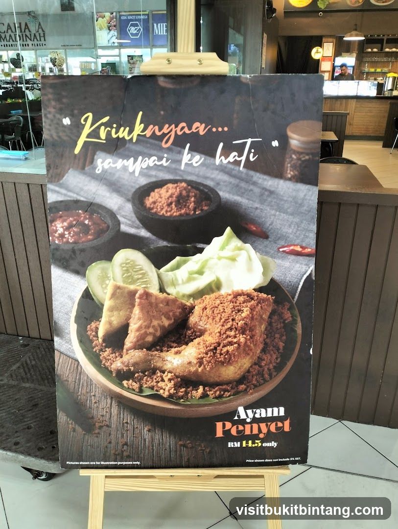 Ayam Penyet Advertisement