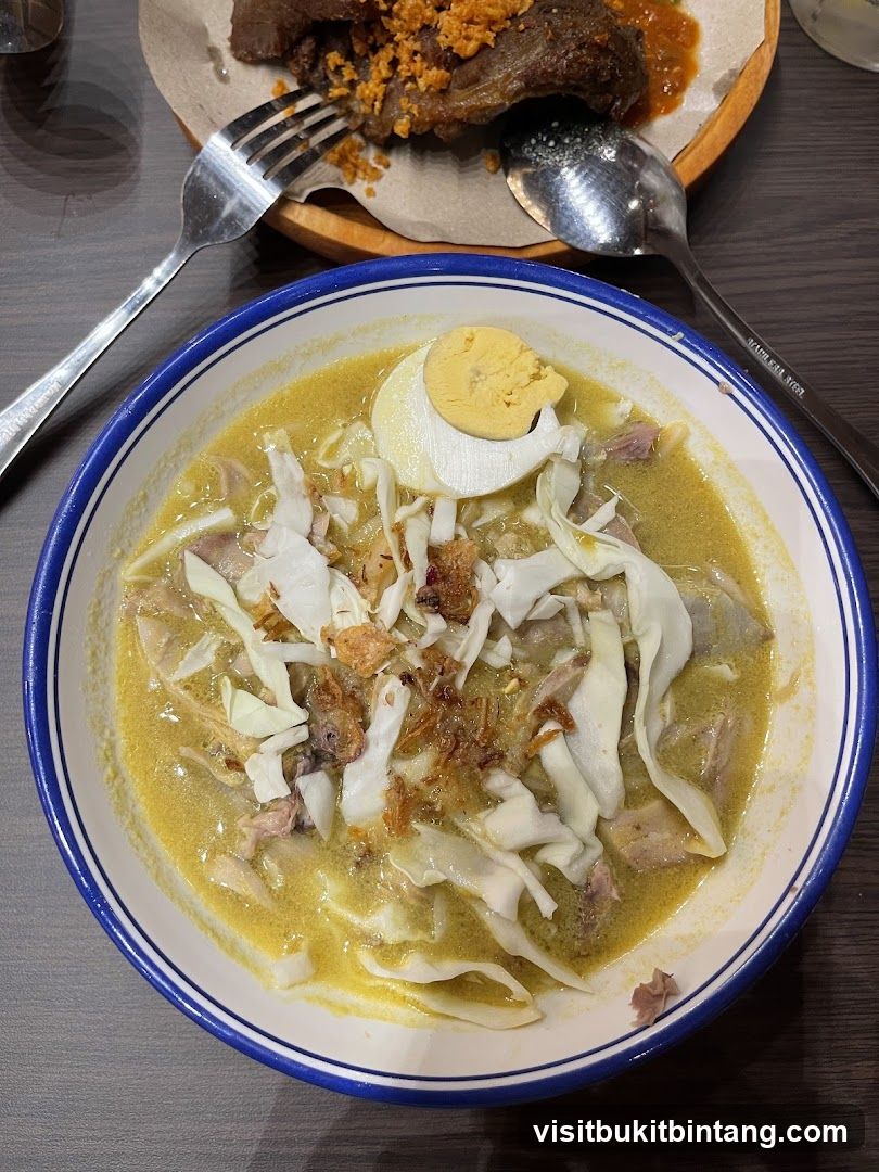 Soto Ayam with Meat