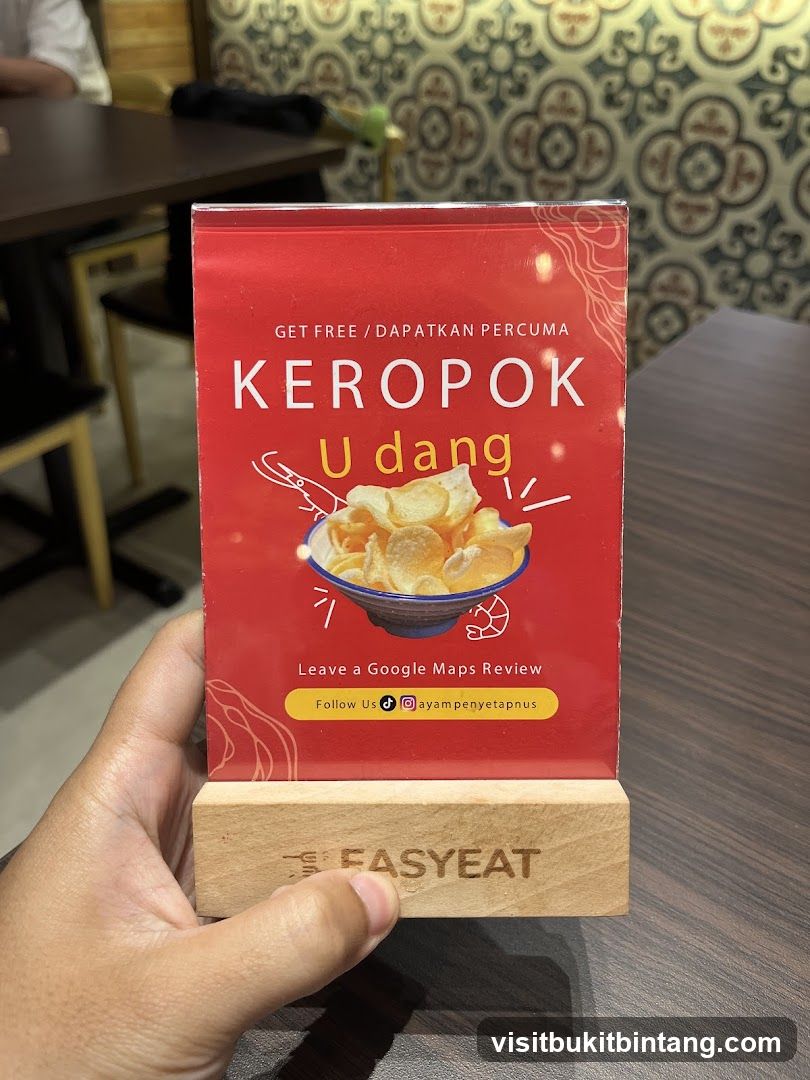 Kerepok Udang Promotion