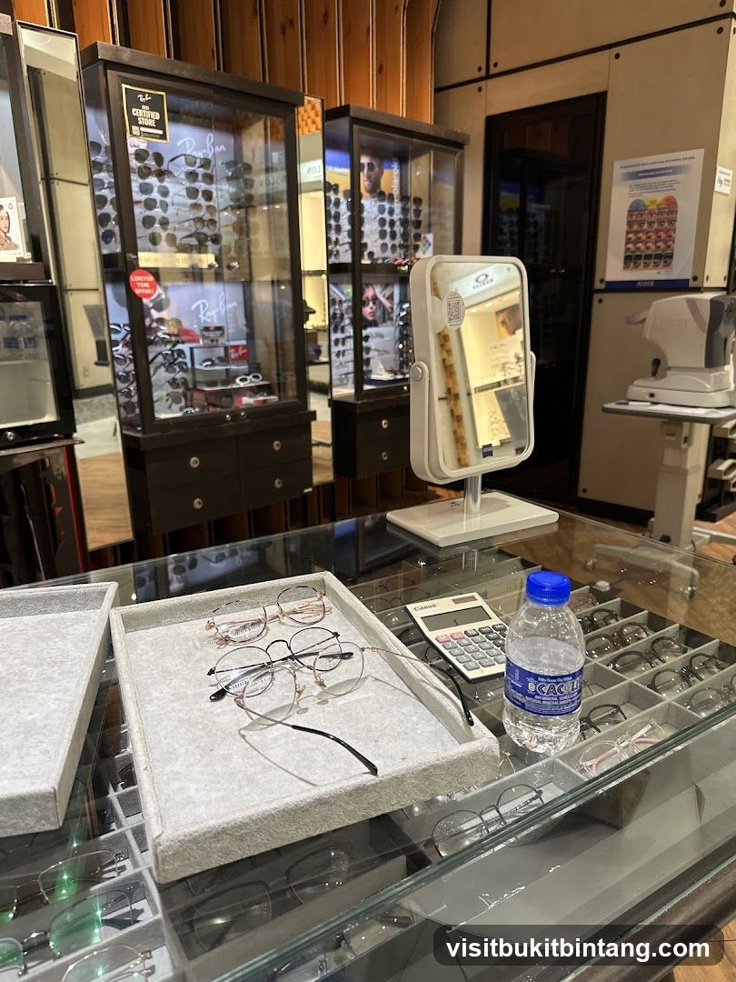 Eyeglass Store Display