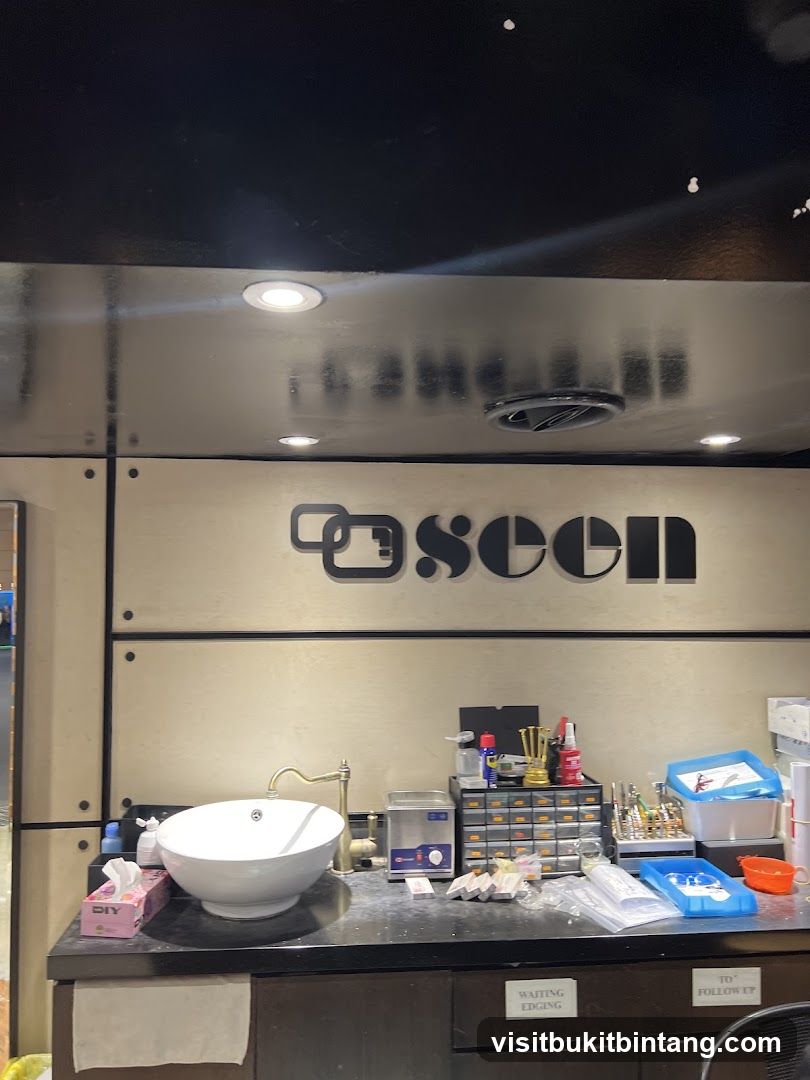 Countertop with Sink and Supplies