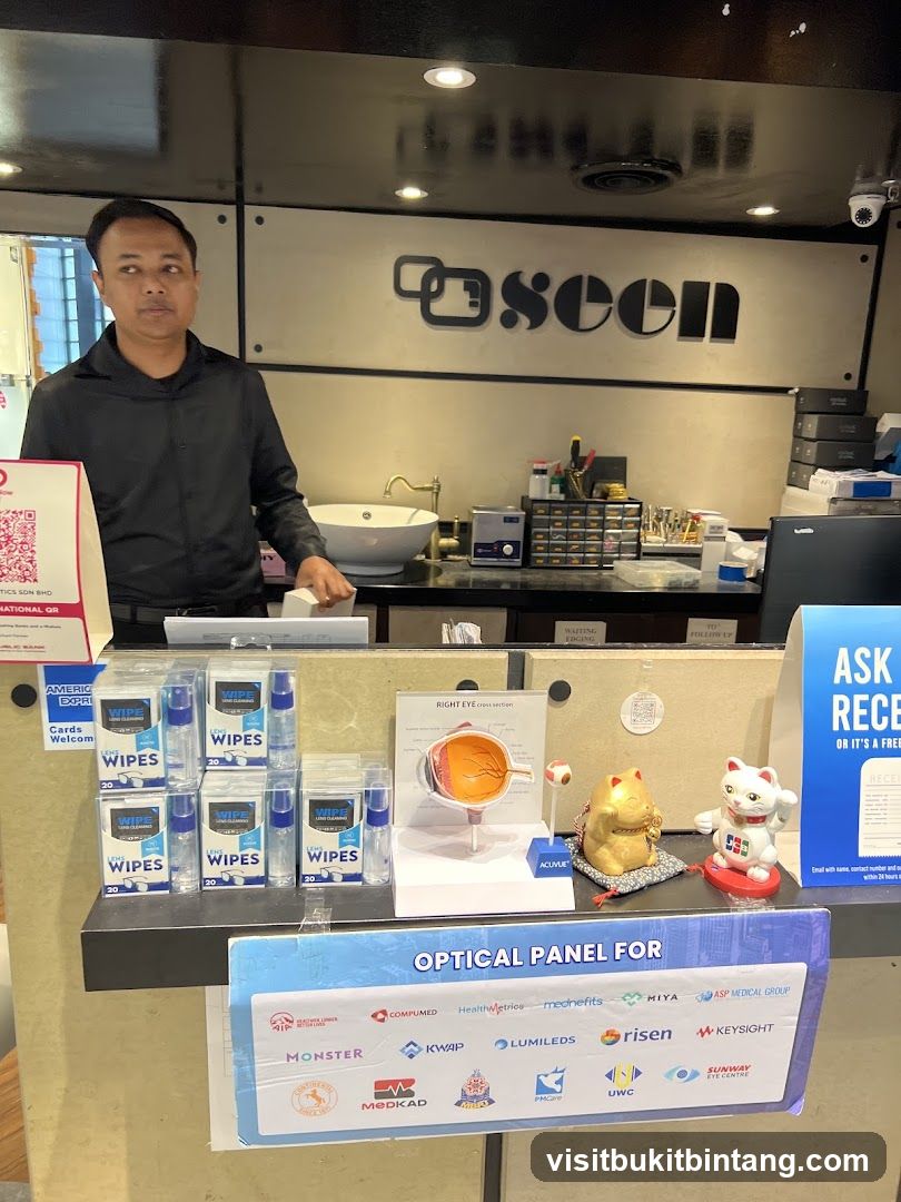 Optical Shop Counter