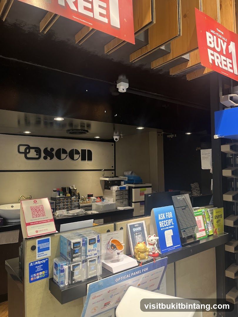 Optical Shop Counter