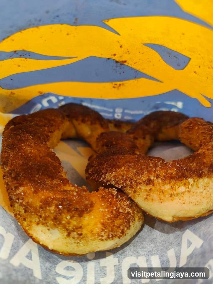 Cinnamon Pretzel on Packaging