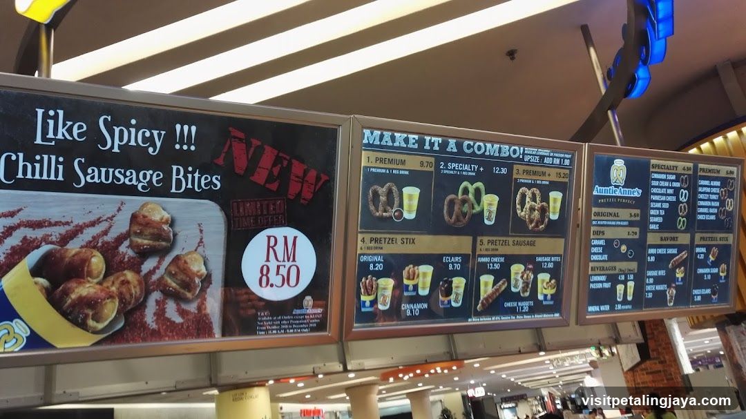 Chilli Sausage Bites & Combo Menu Board