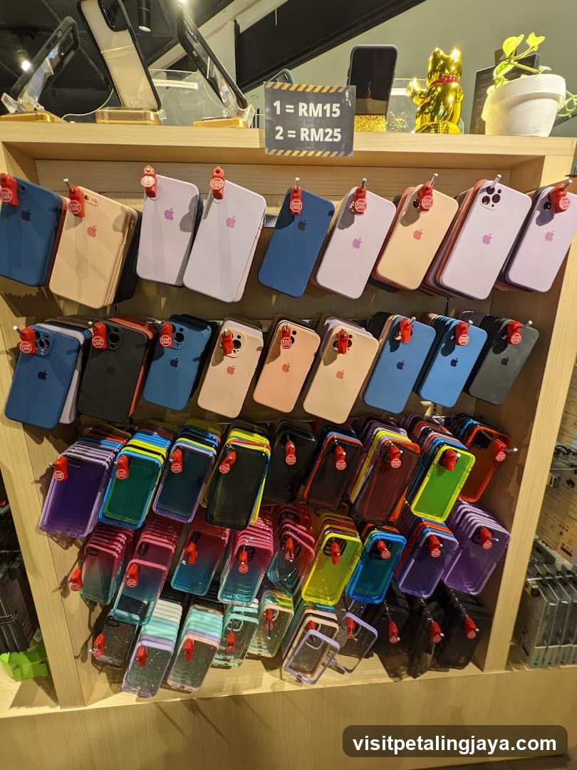 Phone Case Display Shelf