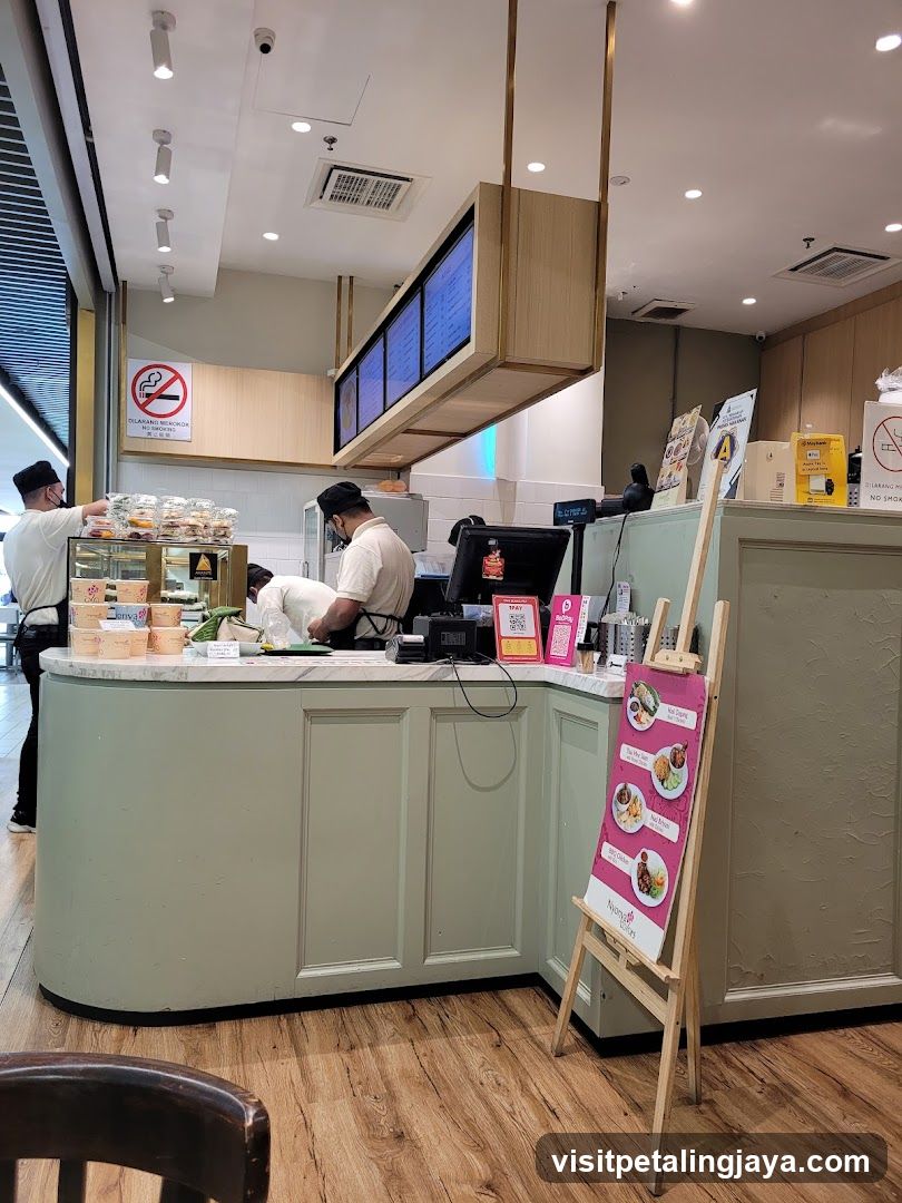 Restaurant Interior Counter View
