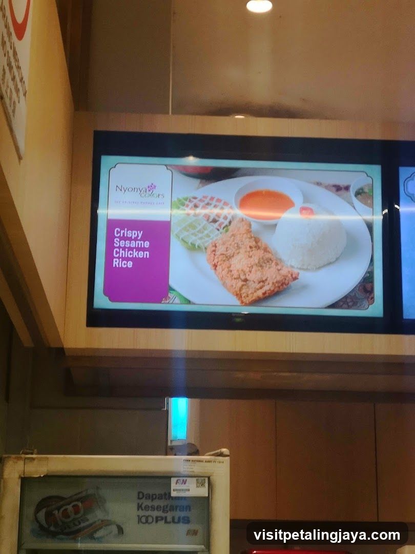 Nyonya Diners Ad Display