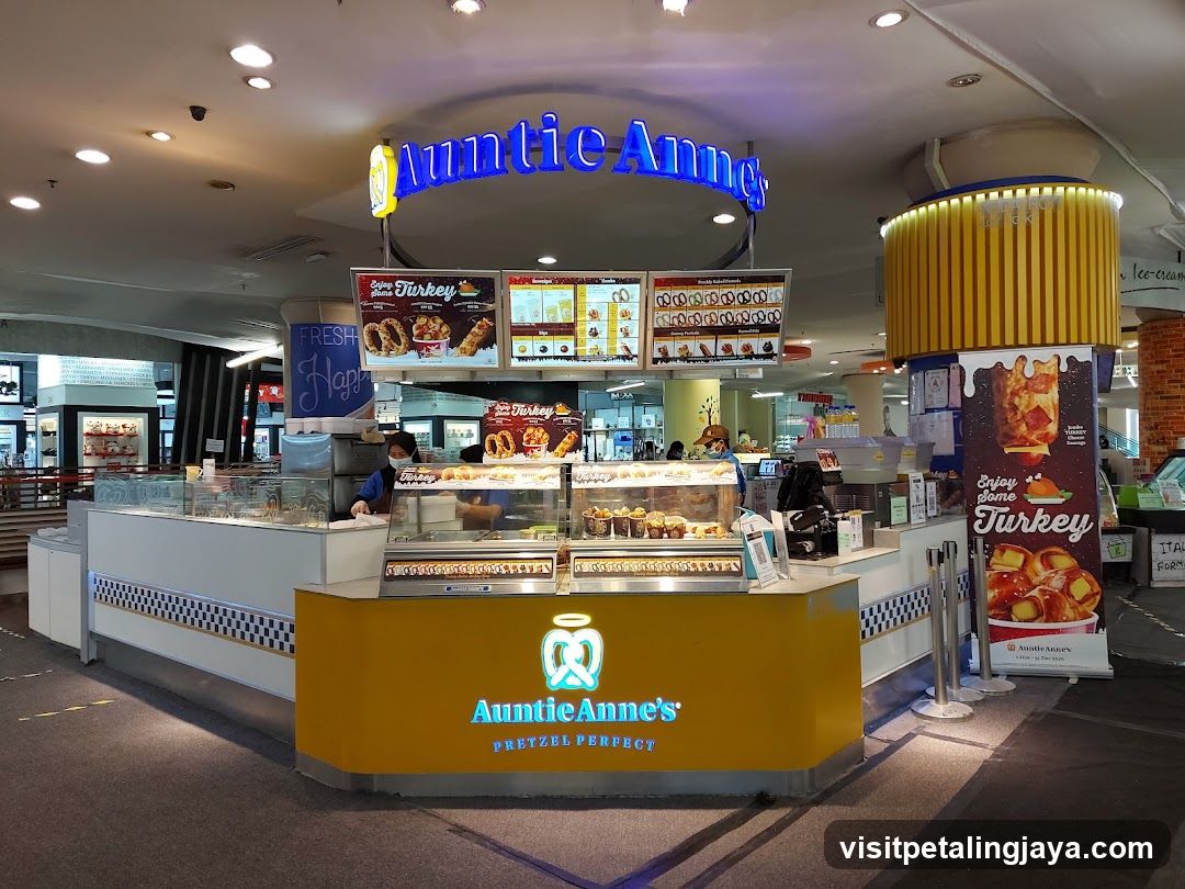Auntie Anne's Food Stall Interior