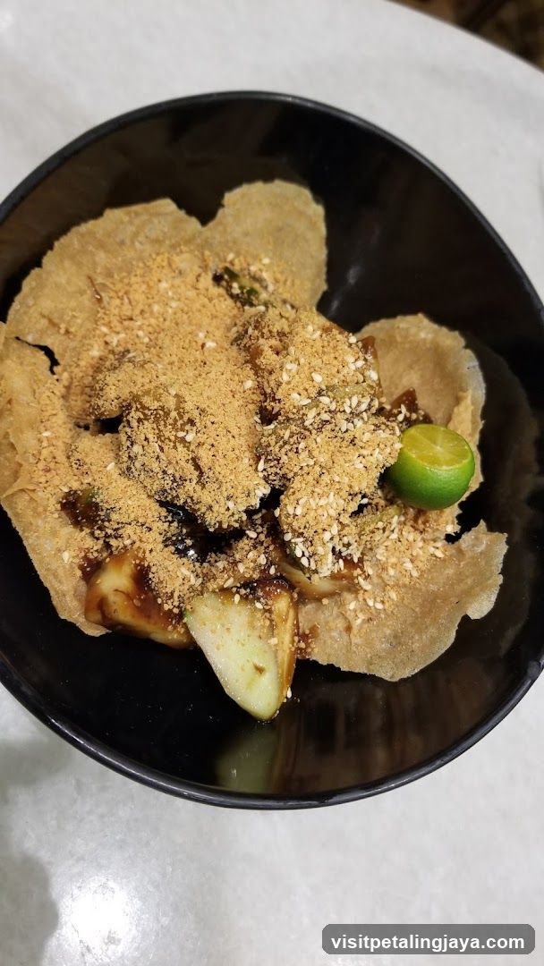 Sambal Omelette with Crispy Rice and Lime
