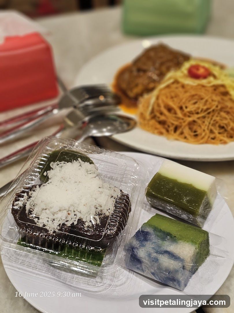 Dessert and Meal Spread