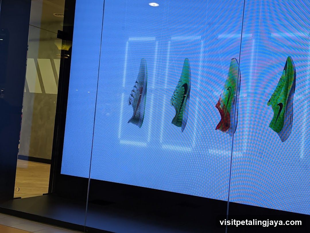Nike Shoe Display Screen