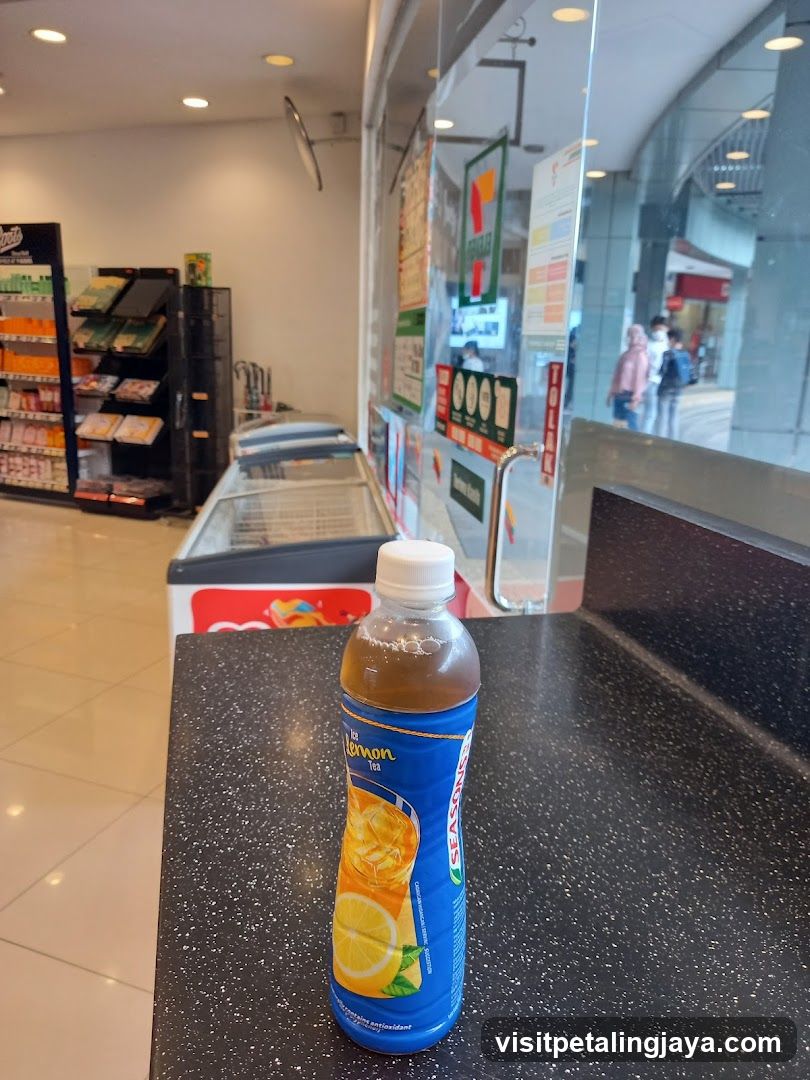Bottled Drink on Counter