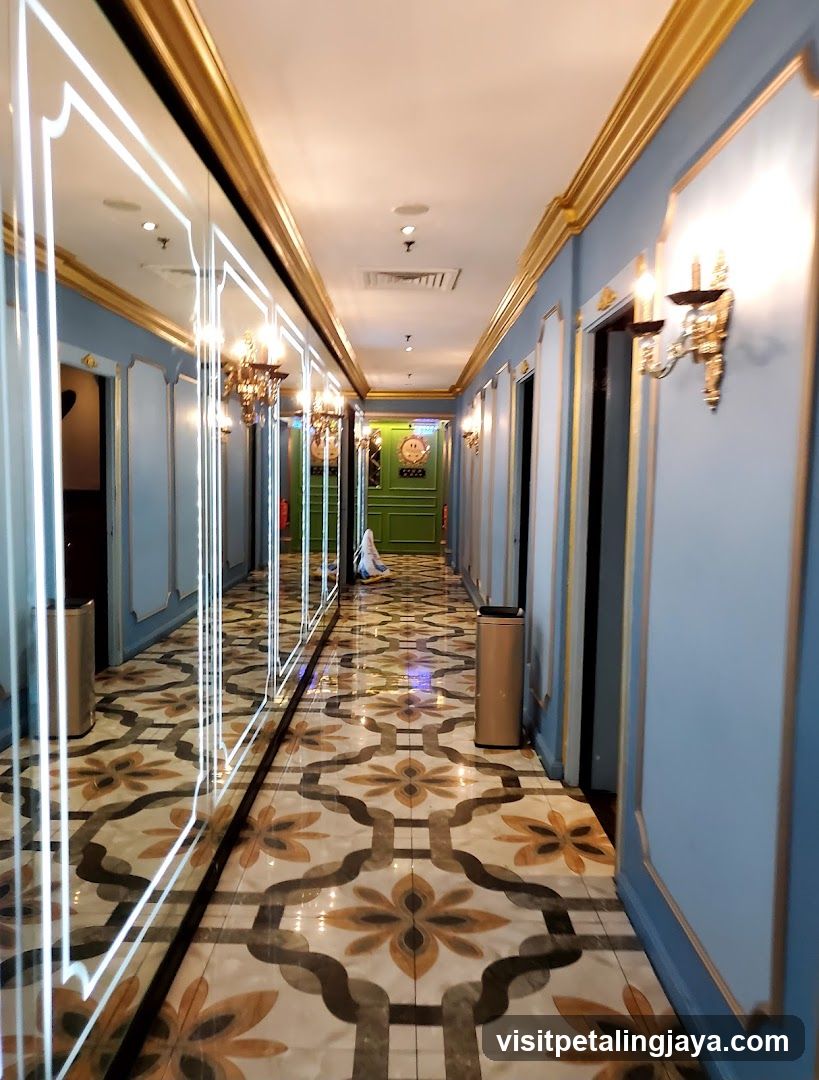 Hotel Corridor Interior
