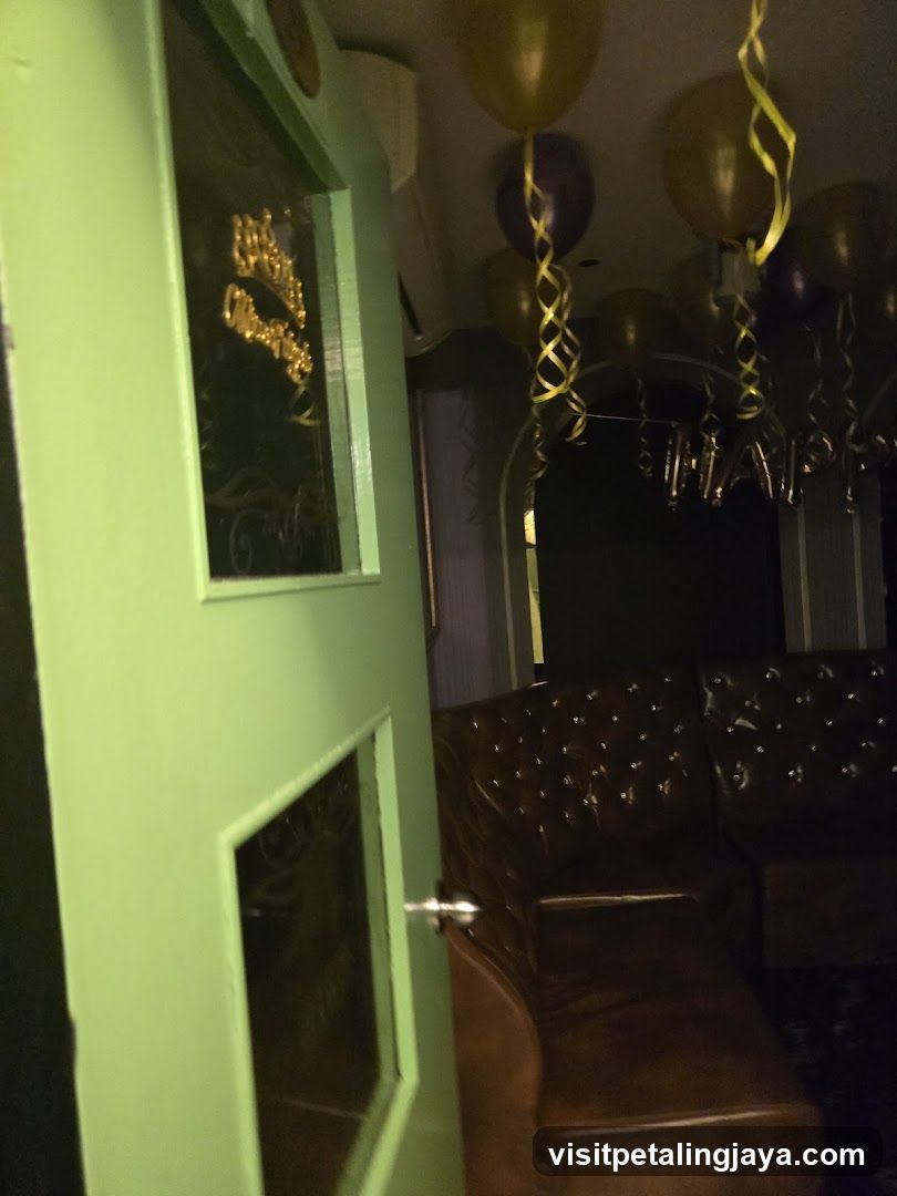 Party Interior with Balloons