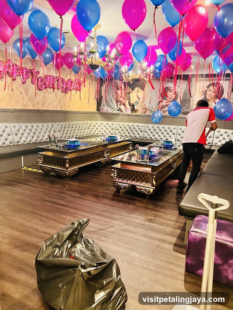 Birthday Party Setup Interior