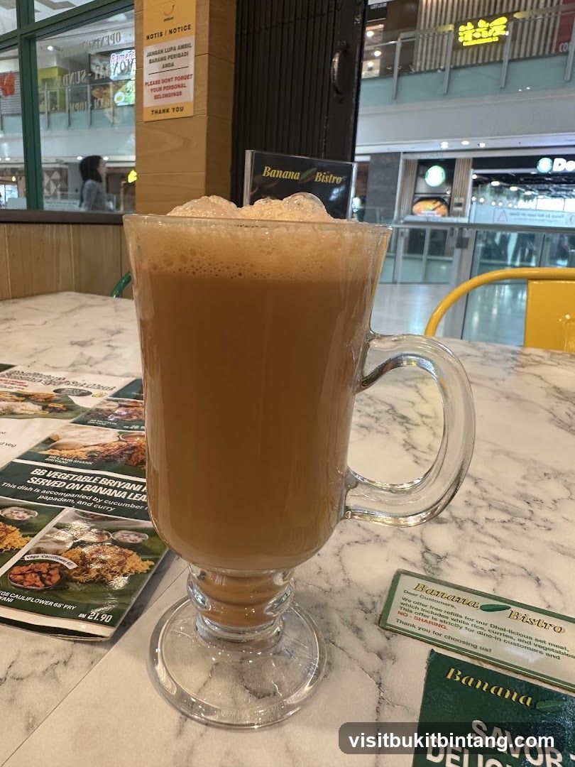 Iced Milk Tea and Menu