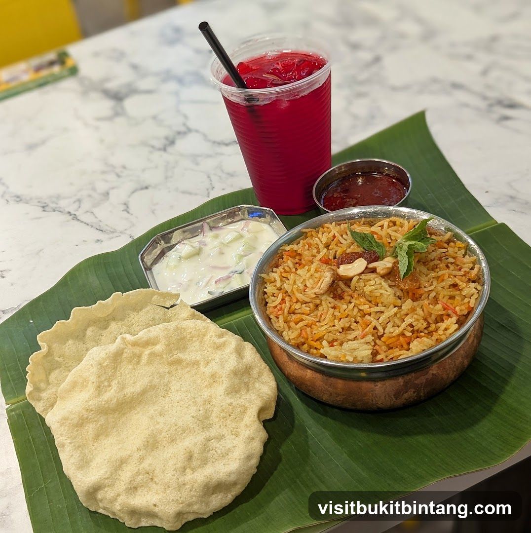 Biryani Meal with Drink